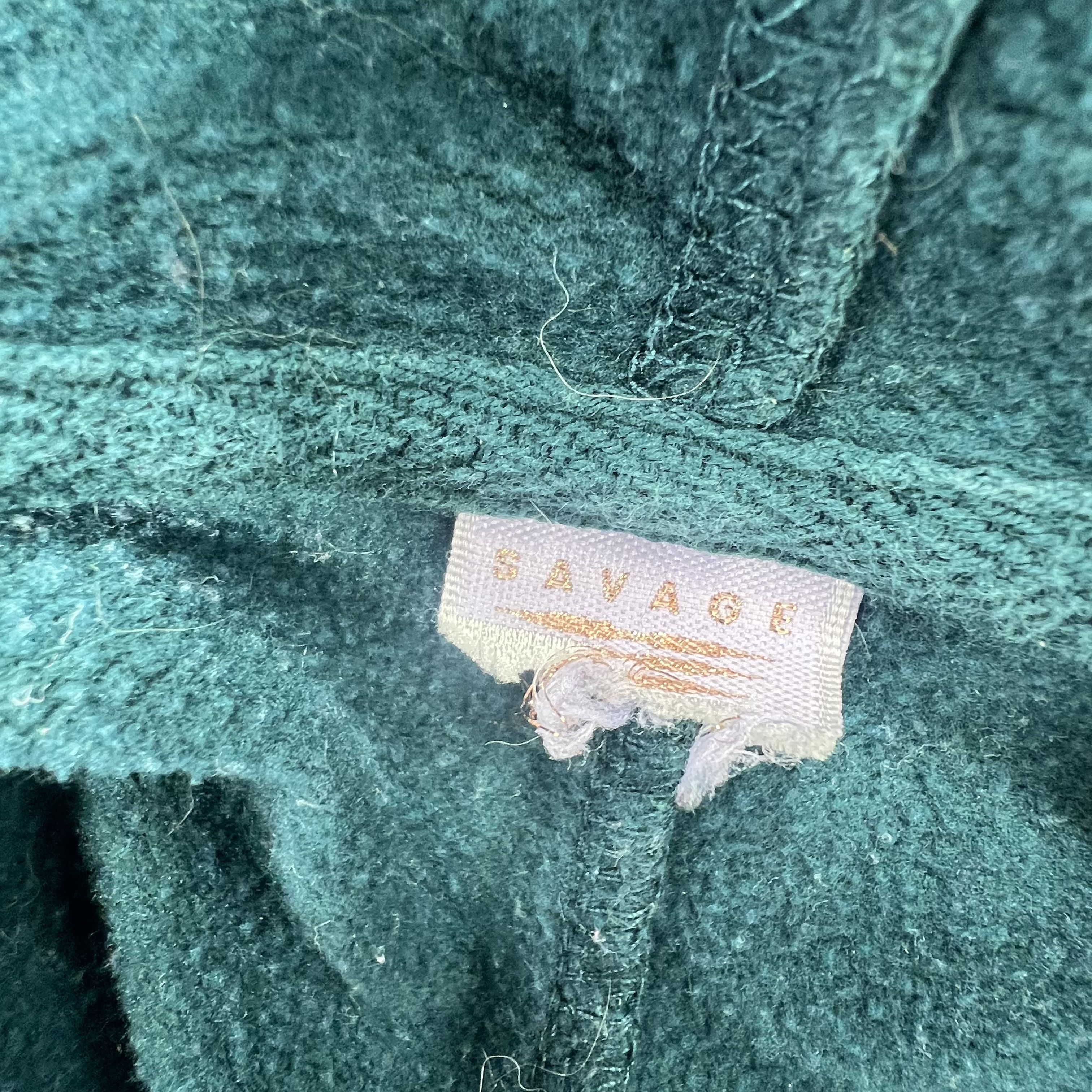 Savage X Fenty Dark Green Hooded Full Zip Logo Jumpsuit Romper Women's
