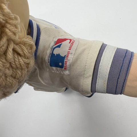 Vintage 80s Cabbage Patch Kids Coleco KC Royals MLB Baseball Doll 15"