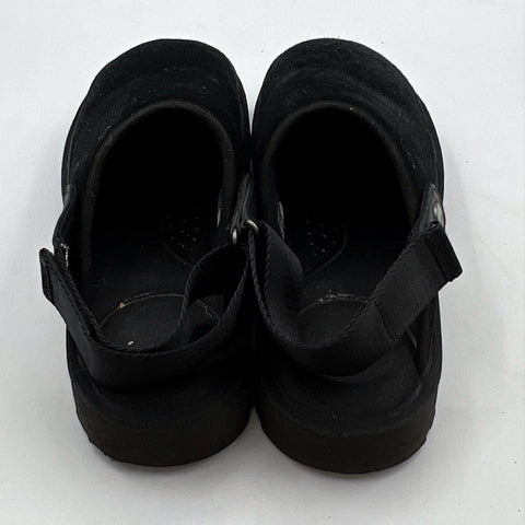 UGG Tasman Sport Black Suede Slip-On Clog Slippers Men's Size 9