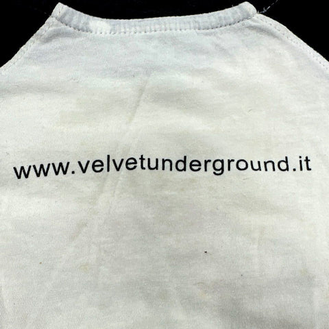 Velvet Underground London Underground Logo Raglan Baseball T-Shirt Sz M