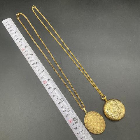 Vintage Gold Tone Faux Pearl Costume Jewelry Lot Necklaces Earrings
