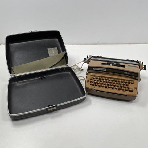 Vintage Smith-Corona Coronet Super 12 Electric Typewriter with Hard Case
