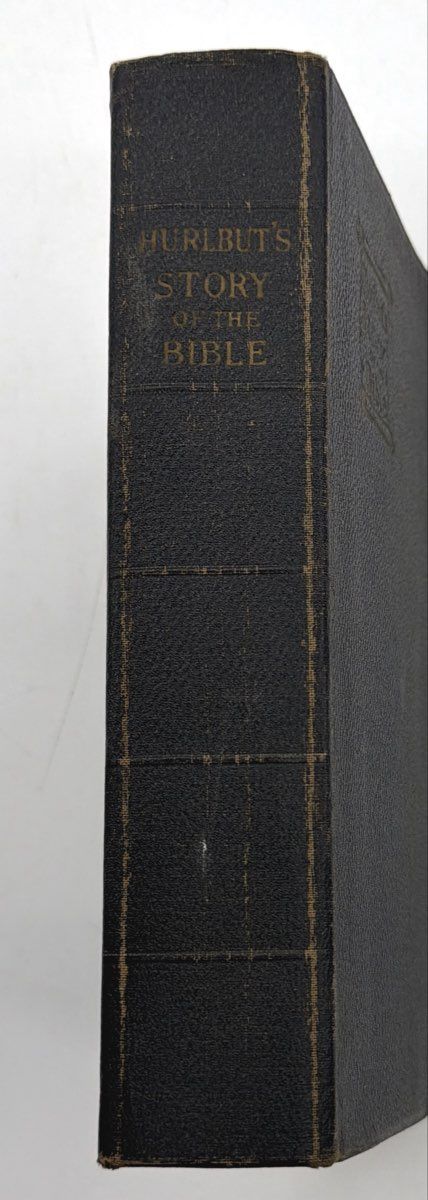 Antique 1904 Hurlbut's Story of the Bible John C Winston Illustrated Color