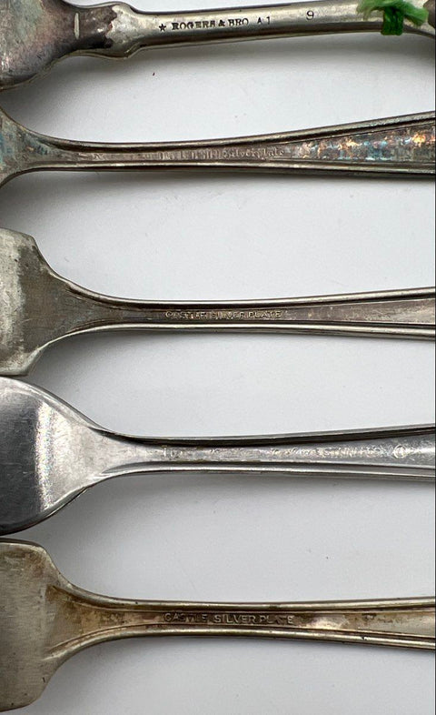 Assorted Flatware Lot Rogers Oneida International Silver Plate Stainless 24pc