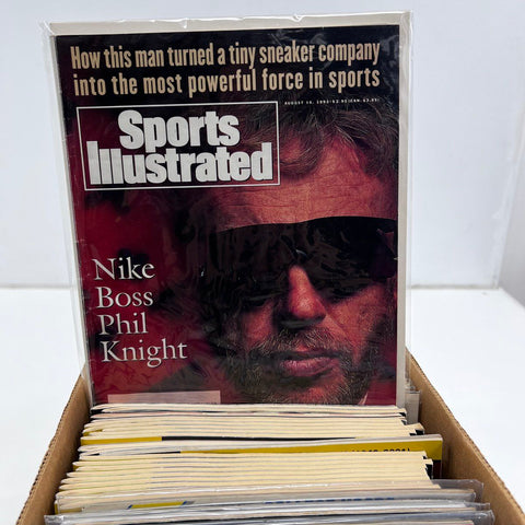 Sports Magazine Lot 34 Lbs 1990s-2000s Beckett Sports Illustrated See Photos