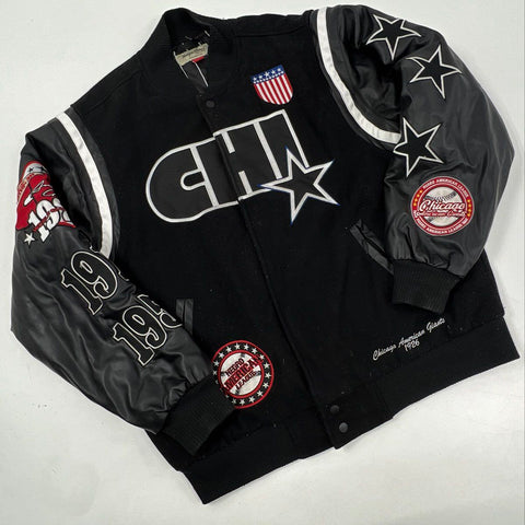 Headgear Classics Men's Negro League Chicago American Giants Varsity Jacket XL