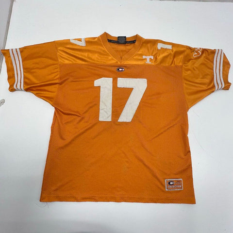 Vintage Y2K Colosseum Orange Tennessee Volunteers #17 Football Jersey Men's XXL