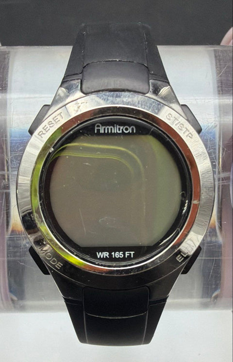 Armitron Digital Sport Watches Lot of 3 Pro Sport All-Sport Lavender Black