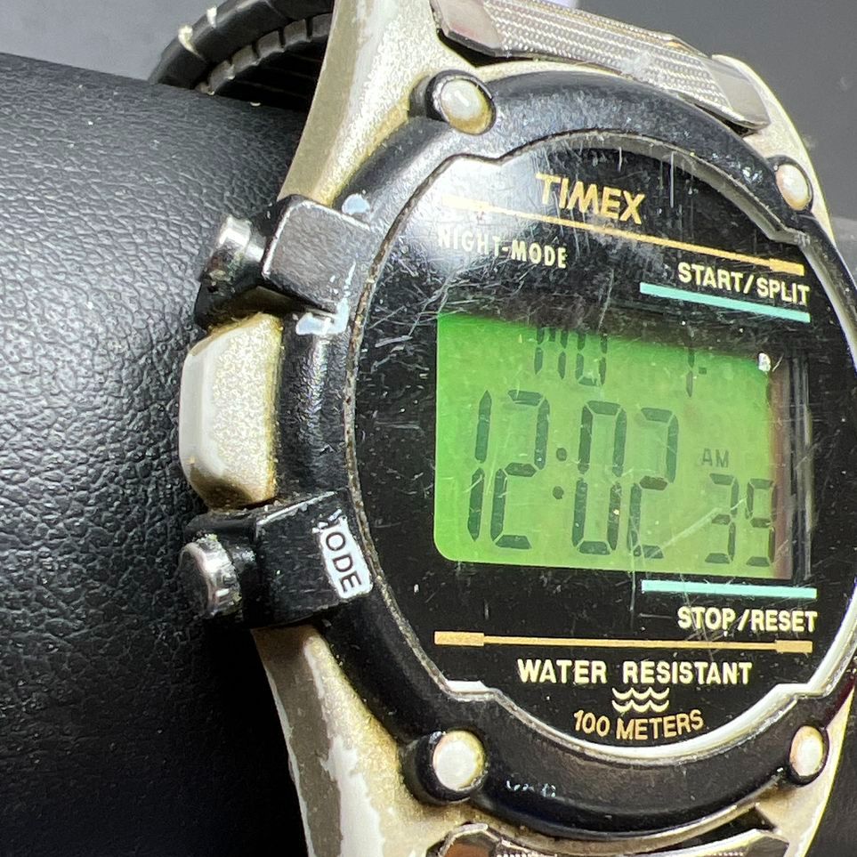 Timex 745 G9 Water Resistant Digital Wristwatch New Battery