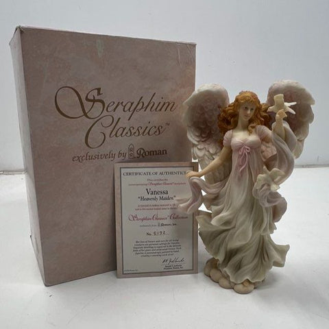Seraphim Classics Vanessa Heavenly Maiden 1996 Angel Figurine With Box & COA