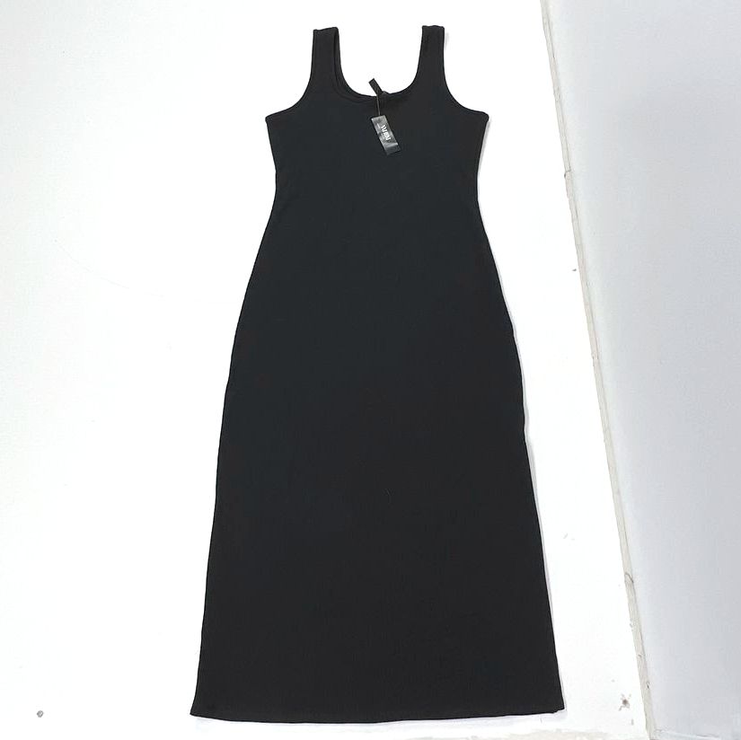 WHBM White House Black Market FORME Ribbed Knit Sleeveless Maxi Dress NWT Sz XL