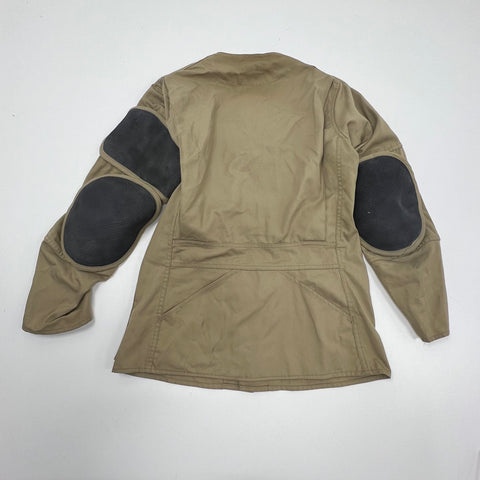 Vintage 80s Bob Allen Tan Padded Shooting Hunting Jacket Made in USA Men's 40