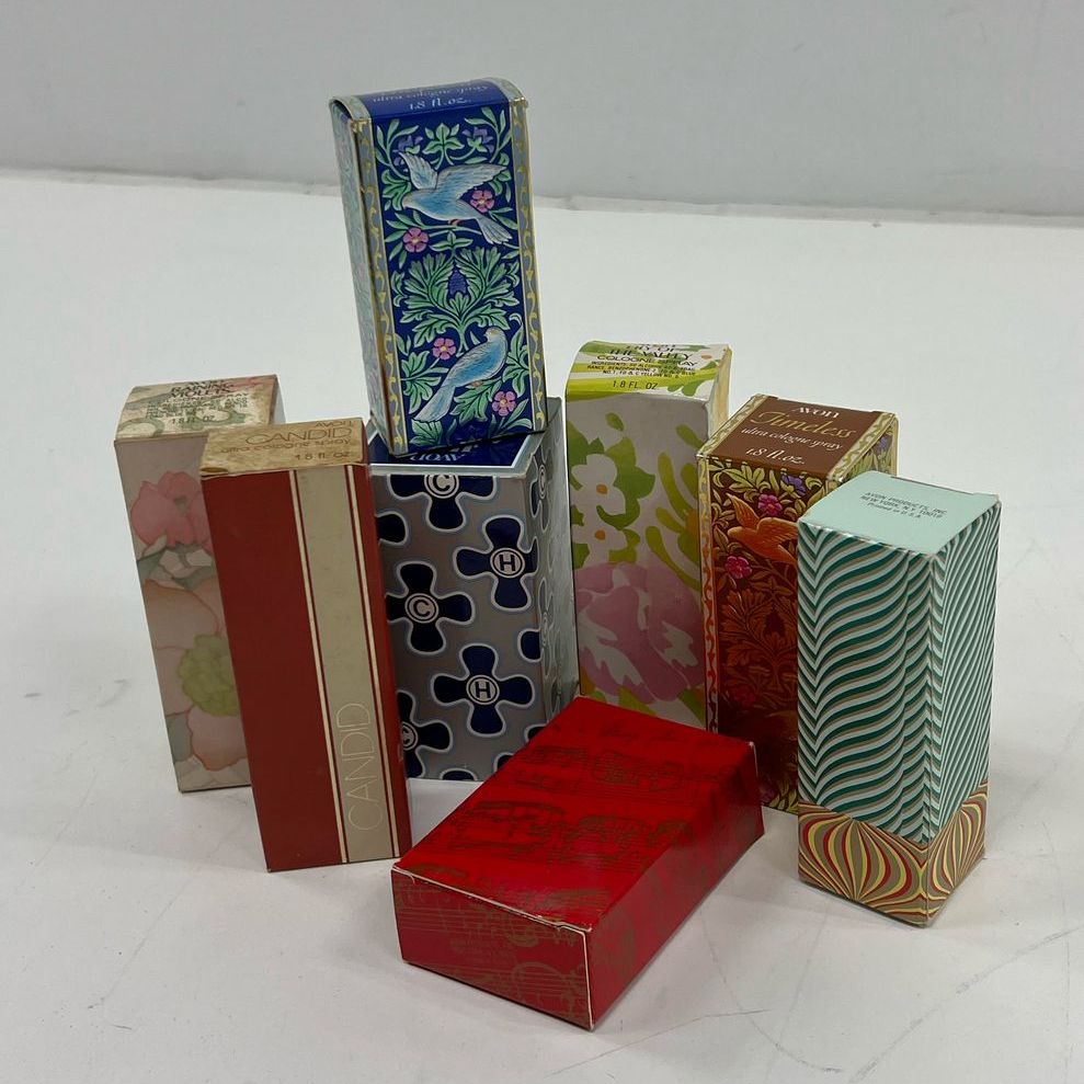 Avon Collectible Vintage Assorted Mini Fragrance Perfume Lot OPENED