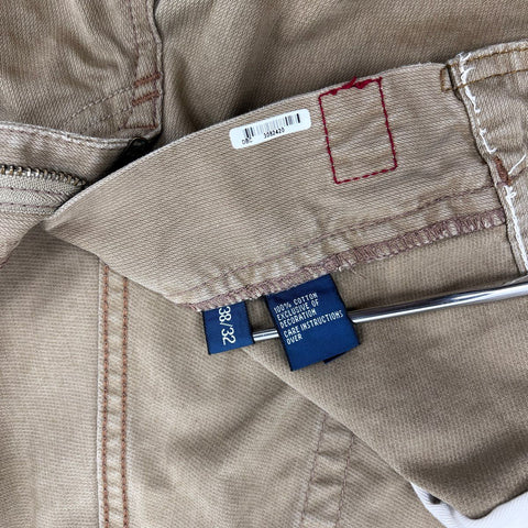 Polo Ralph Lauren Men's Brown Straight Fit Cotton Twill 5-Pocket Pants 38x32