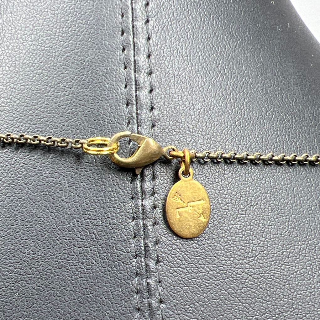 Larissa Loden Whistle Brass tone Necklace