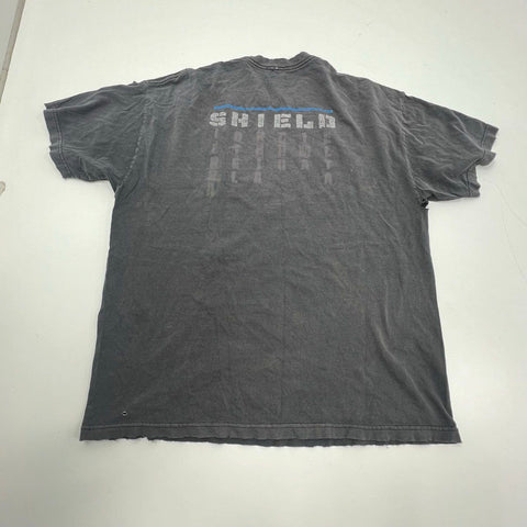 Vintage 2012 WWE The Shield Authentic Wear Distressed Faded T-Shirt