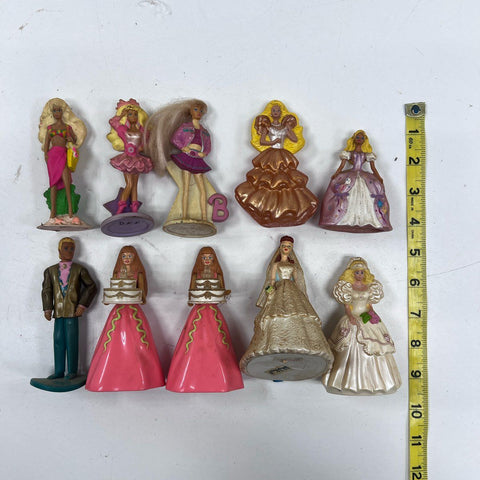 Barbie Mattel Figurine Lot McDonald's Happy Meal Toys 10 Pieces Vintage 1991 92