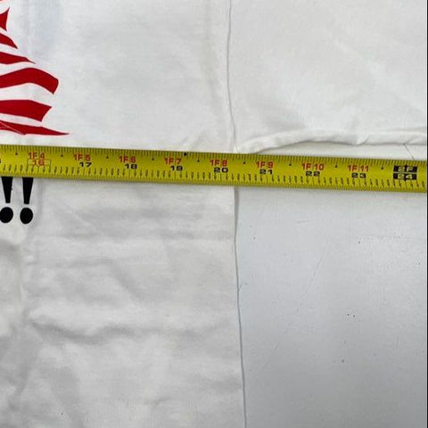 Vintage 90s Gallagher Signed Autographed Now I'm Mad T-Shirt Hanes USA Sz L