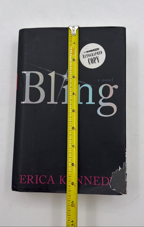 Erica Kennedy Bling Signed First Edition Hardcover Novel Autographed Copy