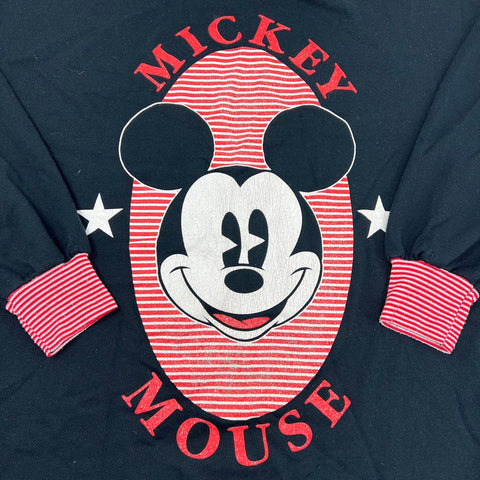 Vintage 90s Mickey & Co Disney Mickey Mouse Long Sleeve Graphic Shirt Sz XL