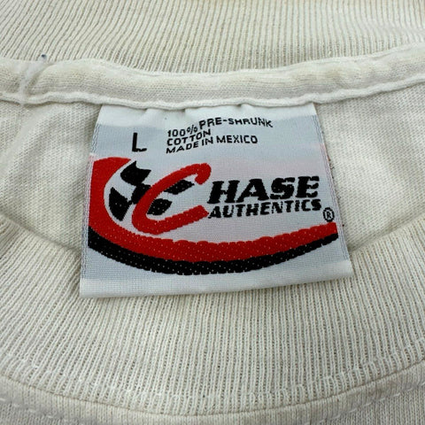 Vintage 2004 Dale Earnhardt Jr Daytona 500 NASCAR Champion T-Shirt Chase Sz L