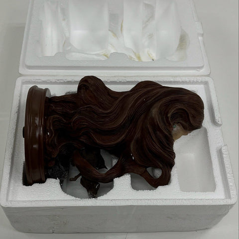 Bradford Exchange Native Spirits Maiden with Wolves Figurine Sculpture LE 2018