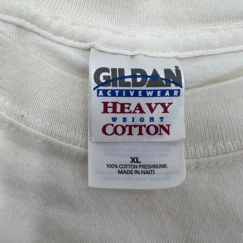 Arizona Flag Graphic Short Sleeve T-Shirt Gildan Cotton Adult Size XL *Staining