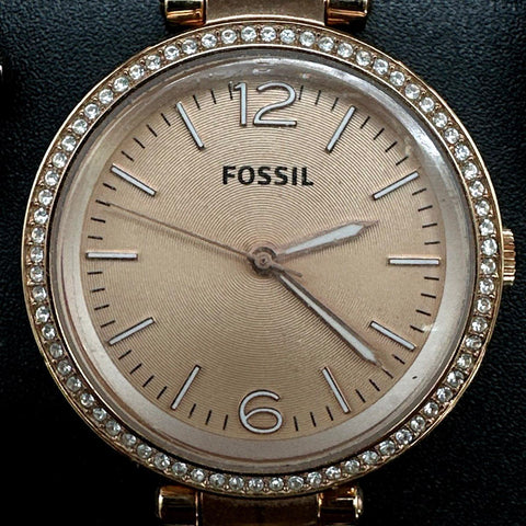 Fossil Womens Watch Lot of 4 ES-2001 ES-3226 ES-9382 ES-8938 Stainless Steel