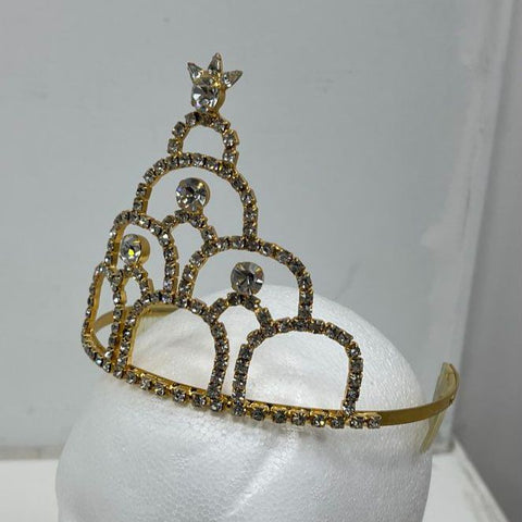 Lot of 14 Rhinestone Tiara Headband Crowns Pageant Costume Jewelry Star Heart