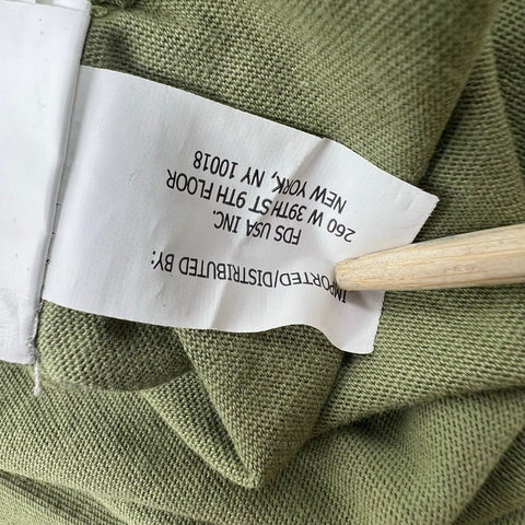 Kappa T-Shirt People In Motion Big Logo Graphic Green Sz Small