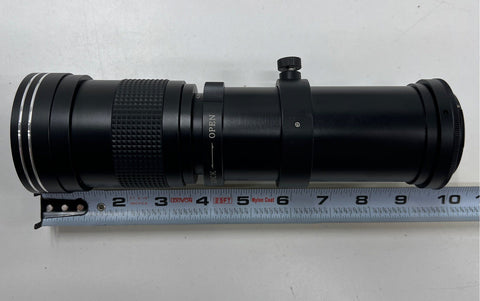 420-800mm f/8.3 Super Telephoto Zoom Lens Manual Focus T-Mount w/ Case