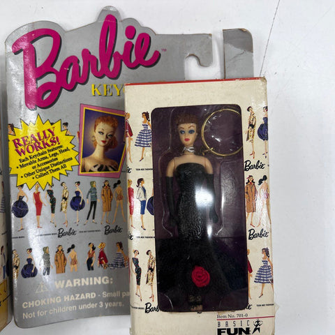 Barbie and Kelly Doll Lot Mattel Basic Fun 4 Pieces Sealed Vintage NIB