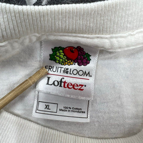 Vintage Mark Martin #6 Viagra Roush Racing NASCAR T-Shirt Double Sided Sz XL