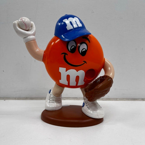M&M's Limited Edition Sport Dispenser Baseball Orange Character Series 2 IOB