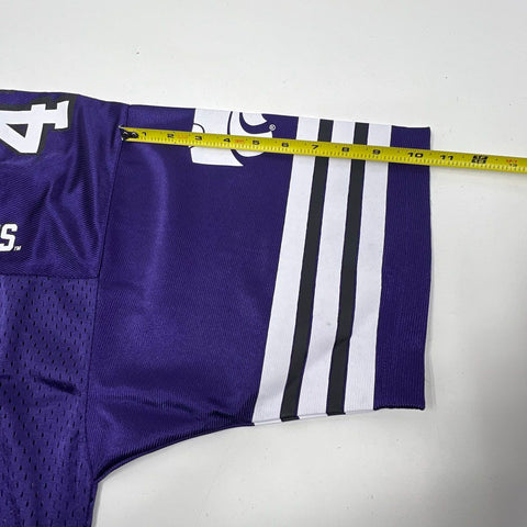 NWT Y2K Colosseum K-State Wildcats Purple Football Jersey #43 Men's Size L