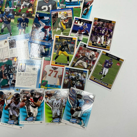 Jack Lambert & Jim Plunkett 150+ NFL Football Card Lot Vintage & Modern Topps UD