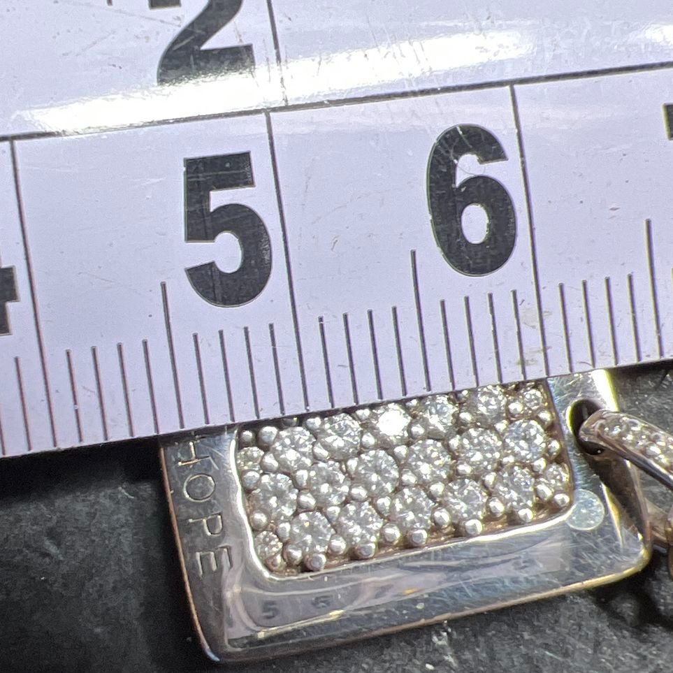 925 Sterling Silver CZ Eternal Hope Pendant Necklace