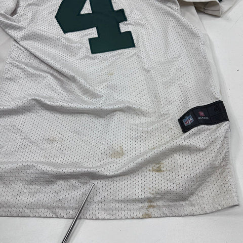 Nike Men's Vintage Green Bay Packers Brett Favre #4 White Jersey Sz 48