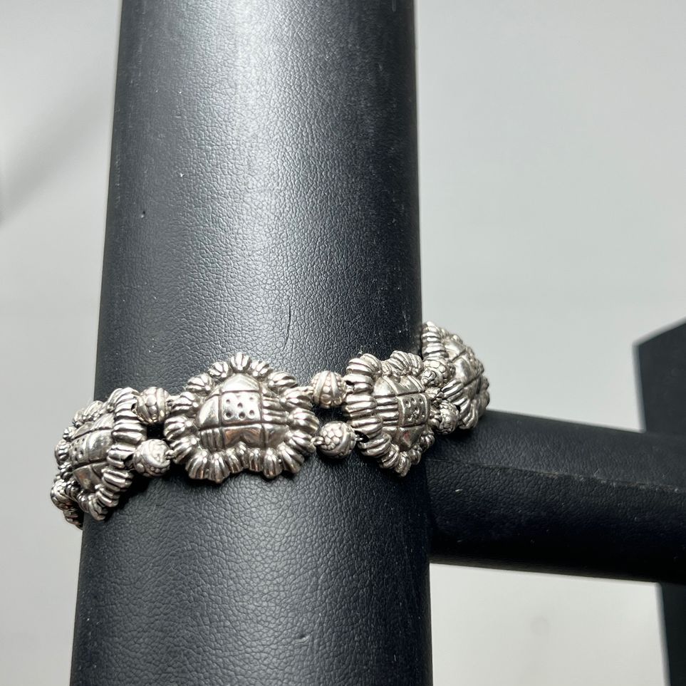 Brighton Quilted Heart Bead Bracelet