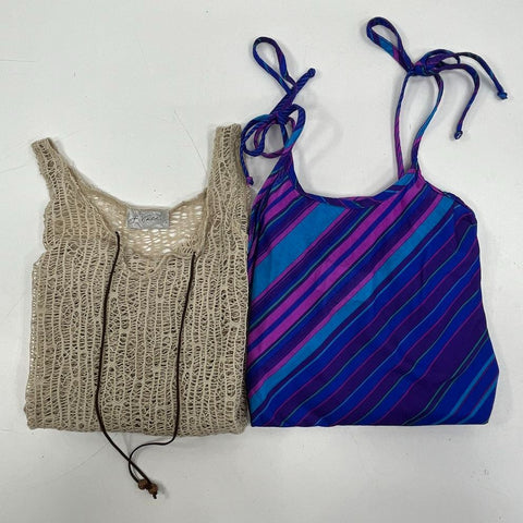 Lot of 2 Vintage 90s Y2K Dresses Gilligan O'Malley Jaldi Womens Size S