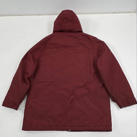 Vintage 80s LL Bean Thinsulate Insulated Hooded Parka Coat Made in USA Sz L