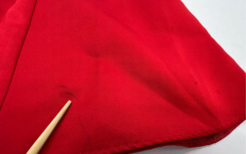 Vintage 90s Jessica McClintock Gunne Sax Women's Red Strapless Gown Dress Sz 3