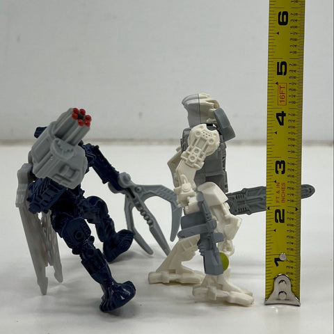 LEGO Bionicle + Transformers Movie Action Figure Lot of 7 Robots Hasbro 2000s