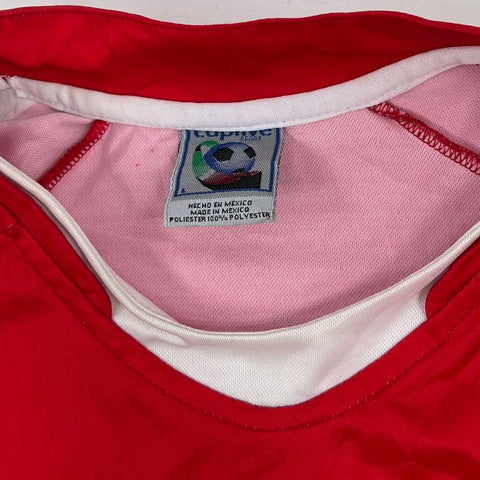 Vintage 90s France FFF 1998 World Cup Champs Soccer Jersey #6 Made in Mexico 2XL