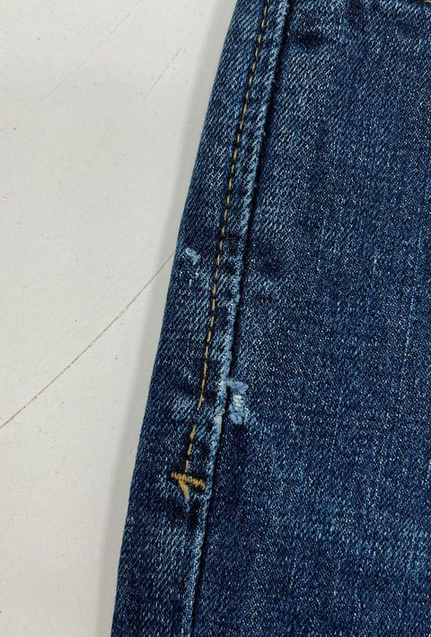Levi's 511 Dark Wash Blue Cotton Skinny Fit Denim Jeans Men's 29x30