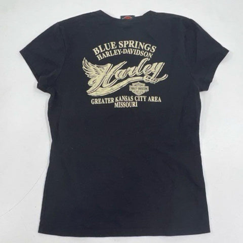 Lot of 4 Harley-Davidson T-Shirts Graphic Tees Motorcycle Biker Women's