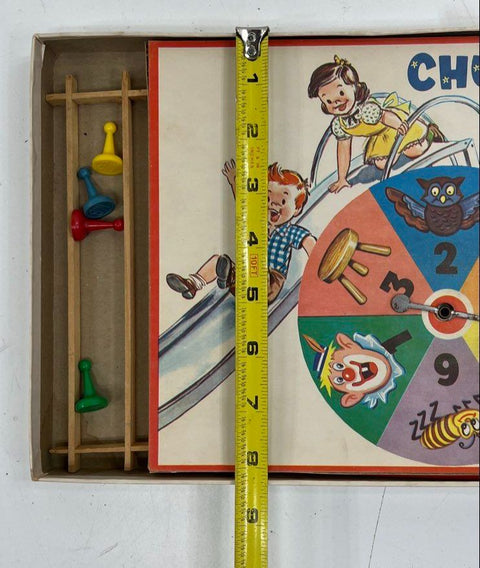 Vintage 1956 Milton Bradley Chutes and Ladders Board Game No. 4600 USA