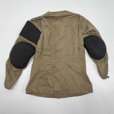 Vintage 70s Bob Allen Tan Cotton Blend Padded Shooting Hunting Jacket Men's 36