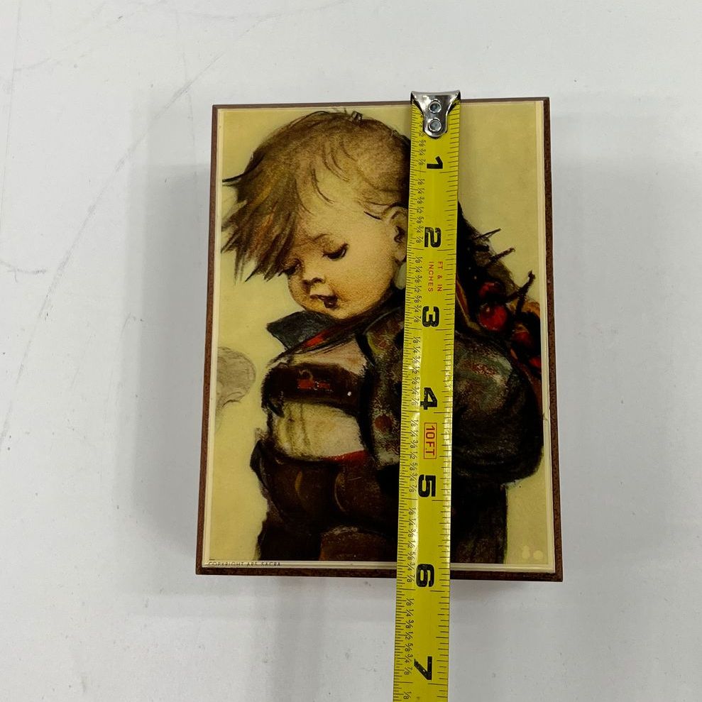 VTG Collectible Reuge Swiss Music Box Tiroler Holzhackerbuab'n Musical Movement