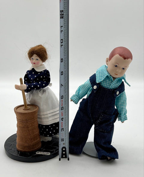 Vintage Doll Lot Porcelain Bisque 3 Pieces Germany Irish Turf Buttermaker